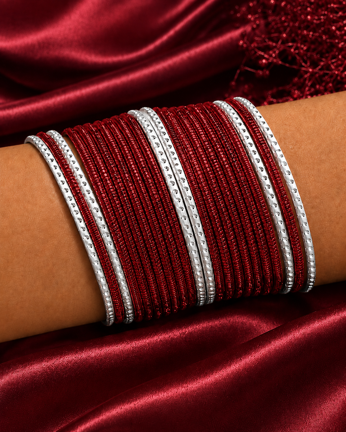 Glittering Harmony Bangles