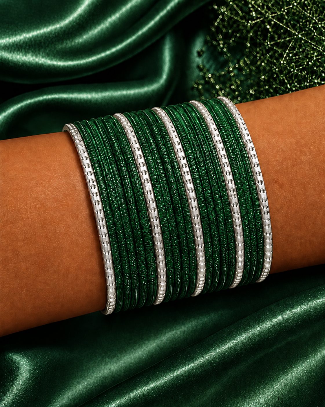 Luxe Glitter Stack Bangles