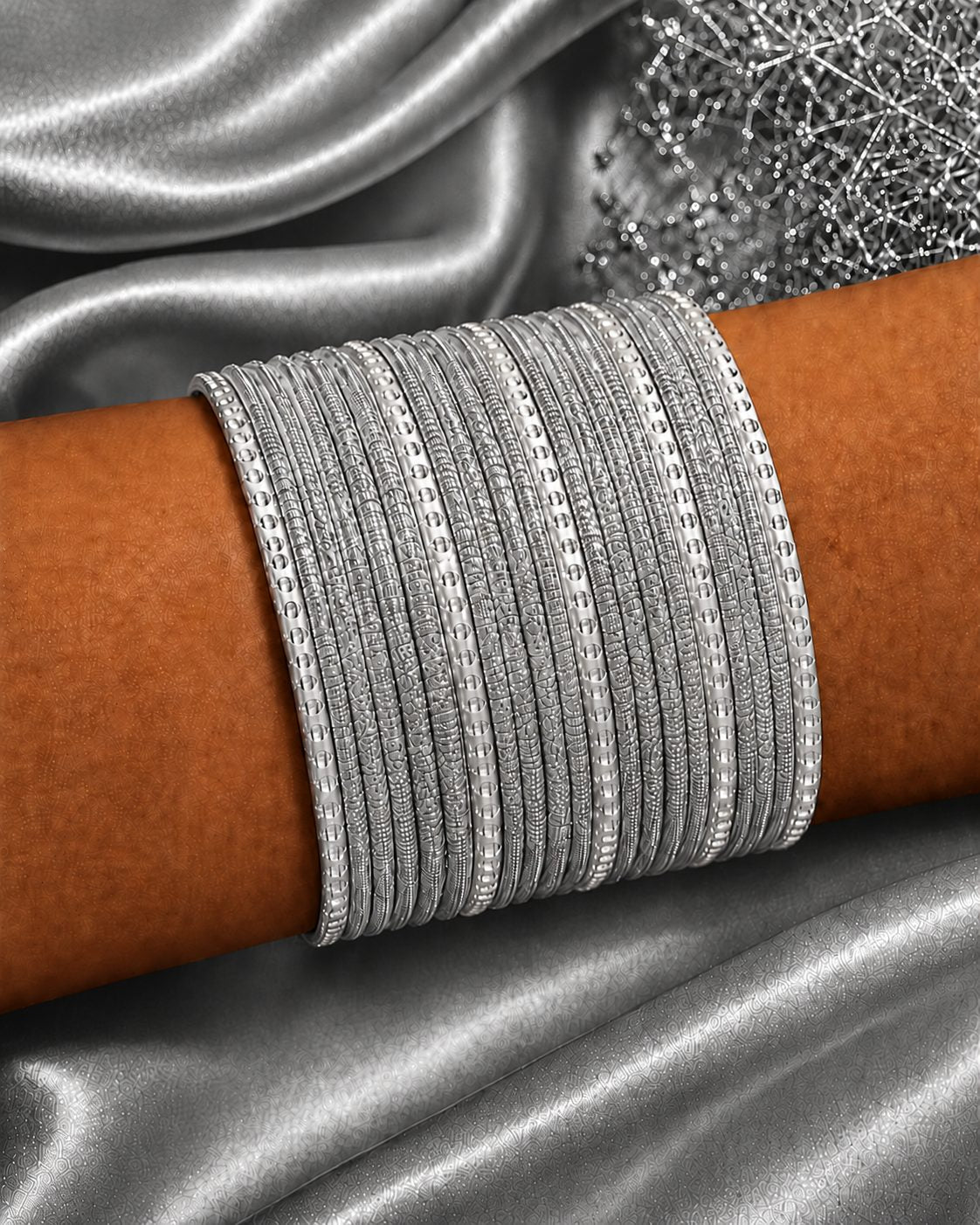 Luxe Glitter Stack Bangles