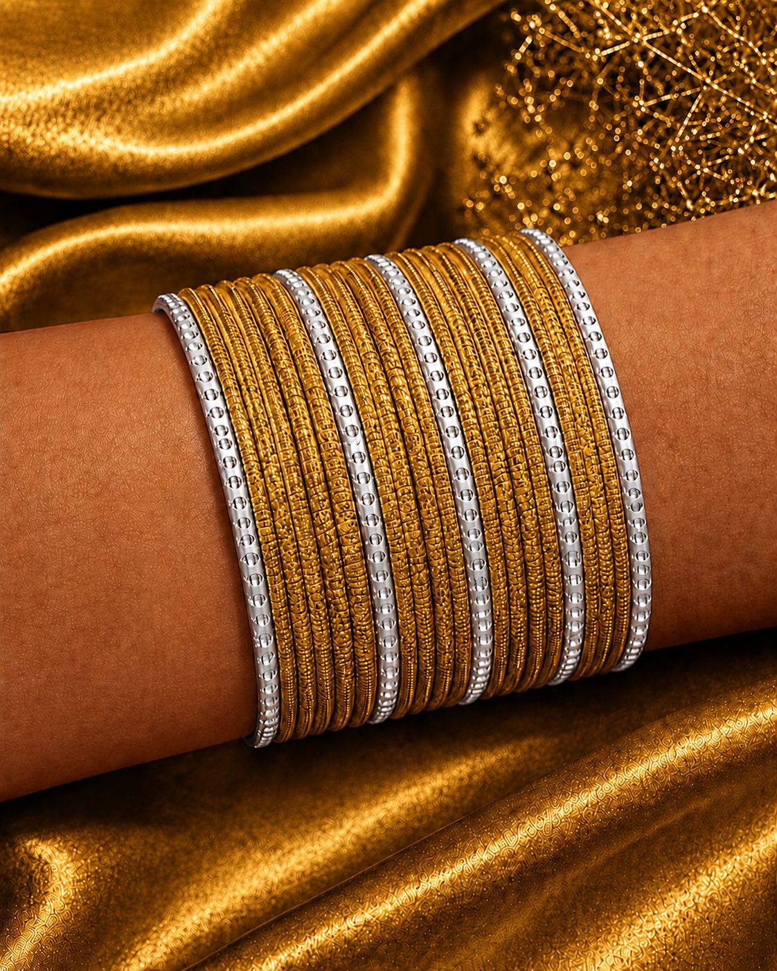 Luxe Glitter Stack Bangles