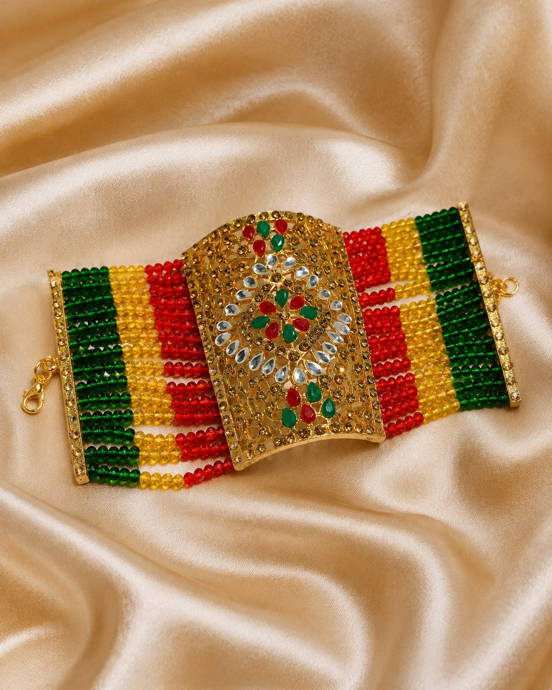 Regal Cascade Beaded Bracelet