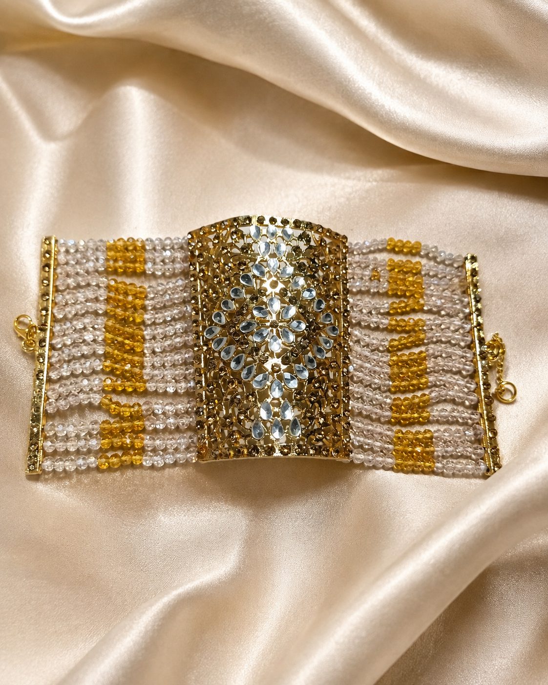 Regal Cascade Beaded Bracelet
