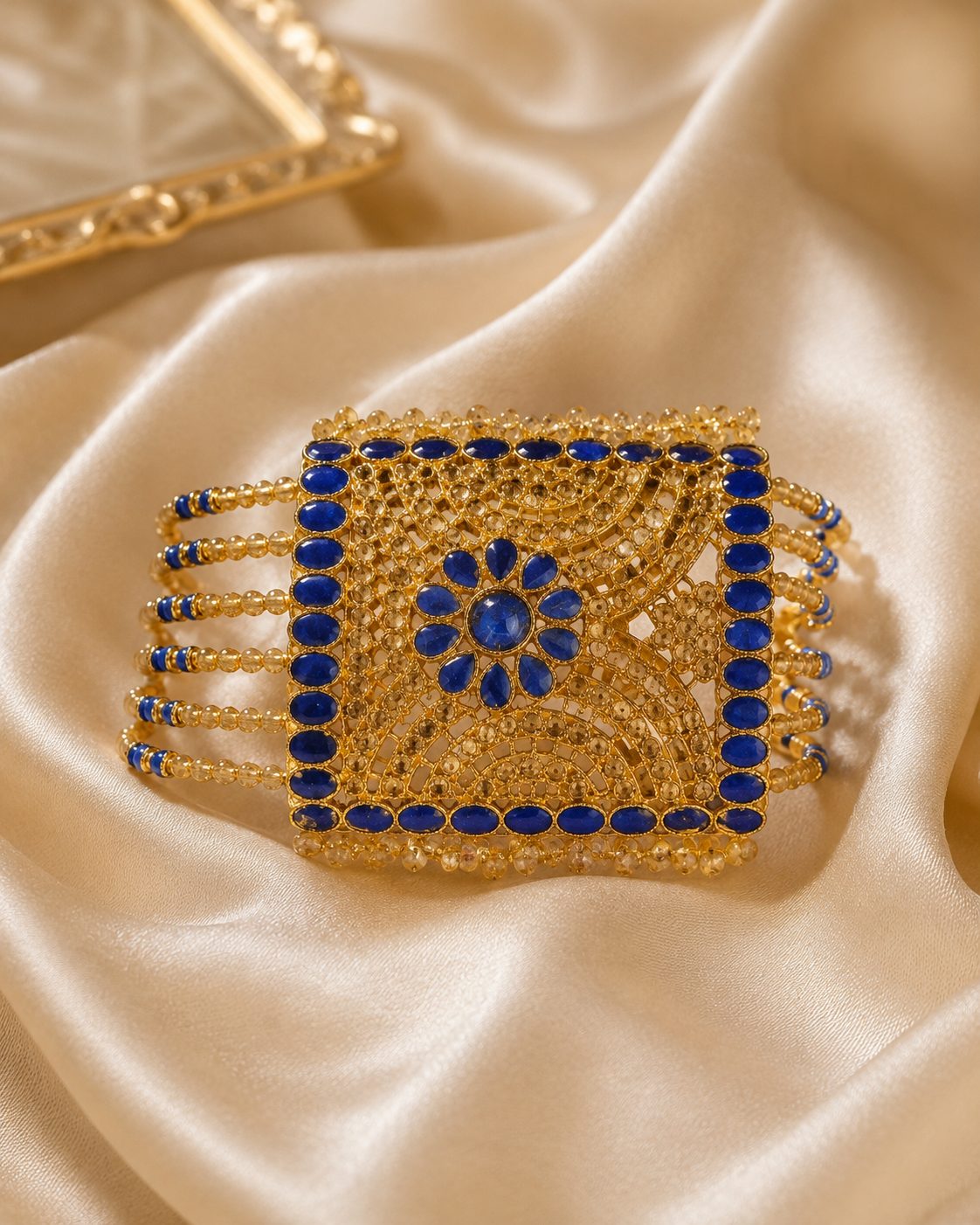 Regal Cascade Beaded Bracelet
