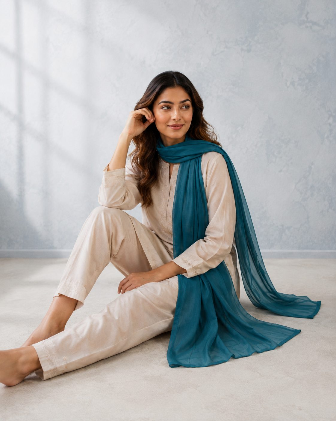 Graceful Chiffon 1-Piece Scarf