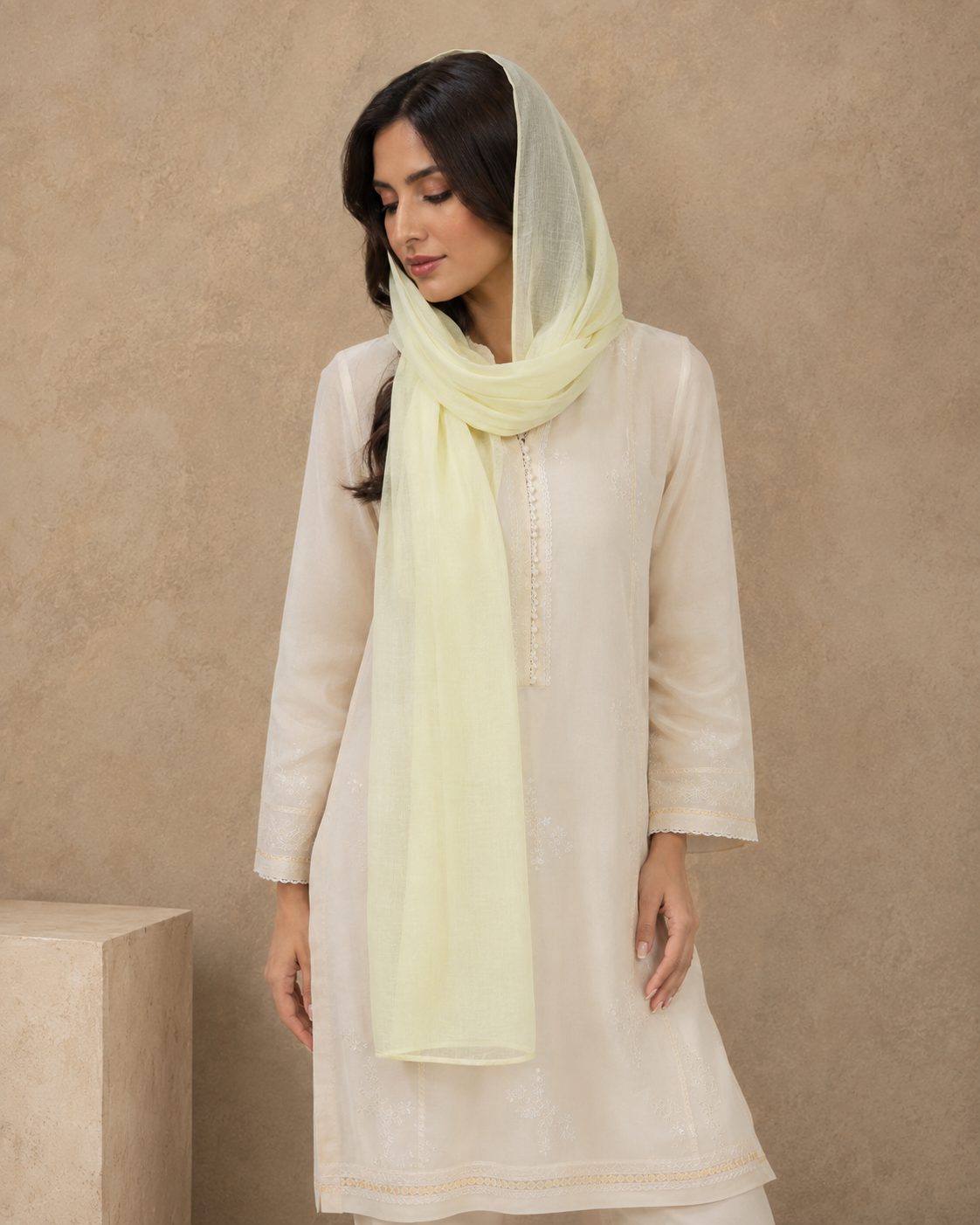 Graceful Chiffon 1-Piece Scarf