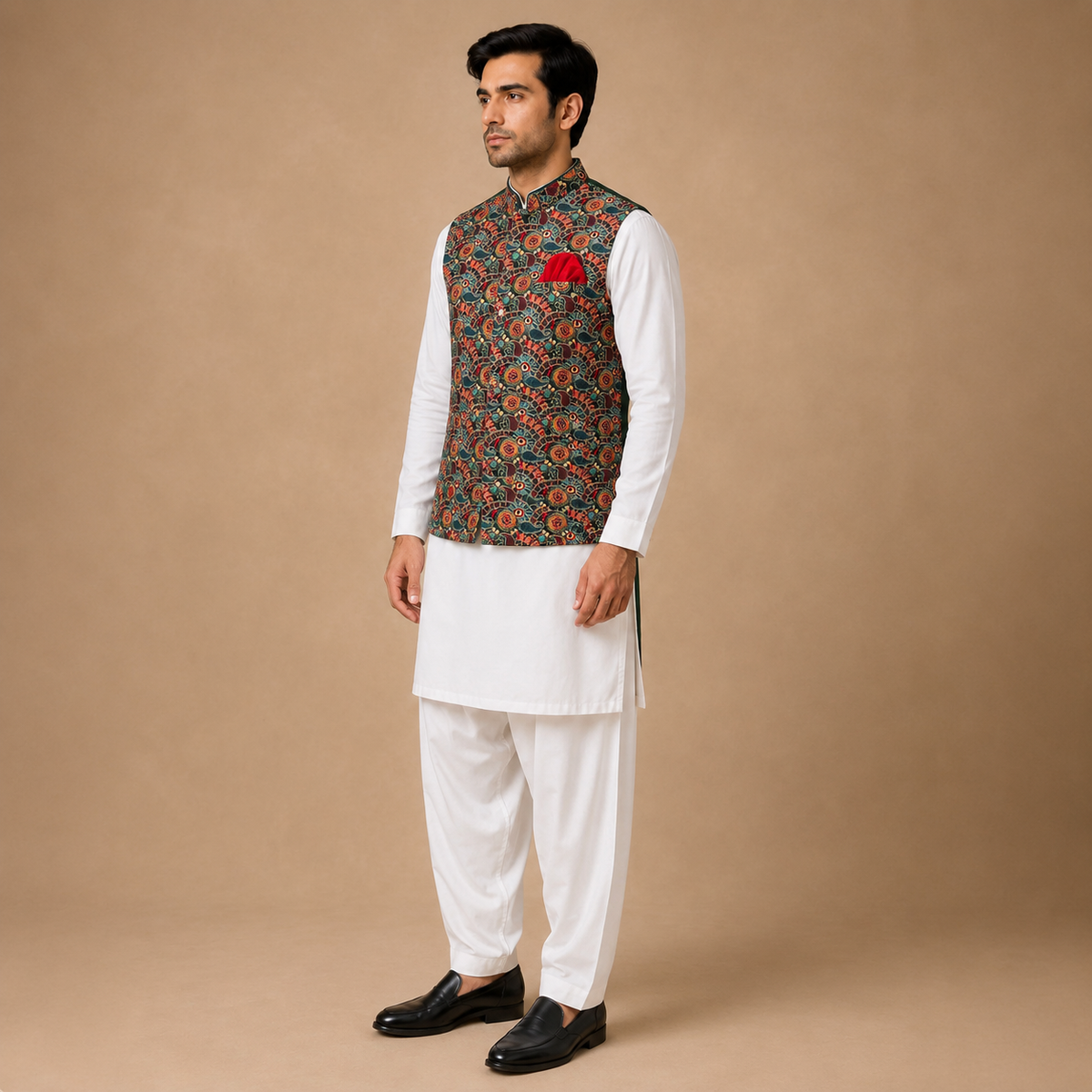 Riwaayat Embroidered Waistcoat
