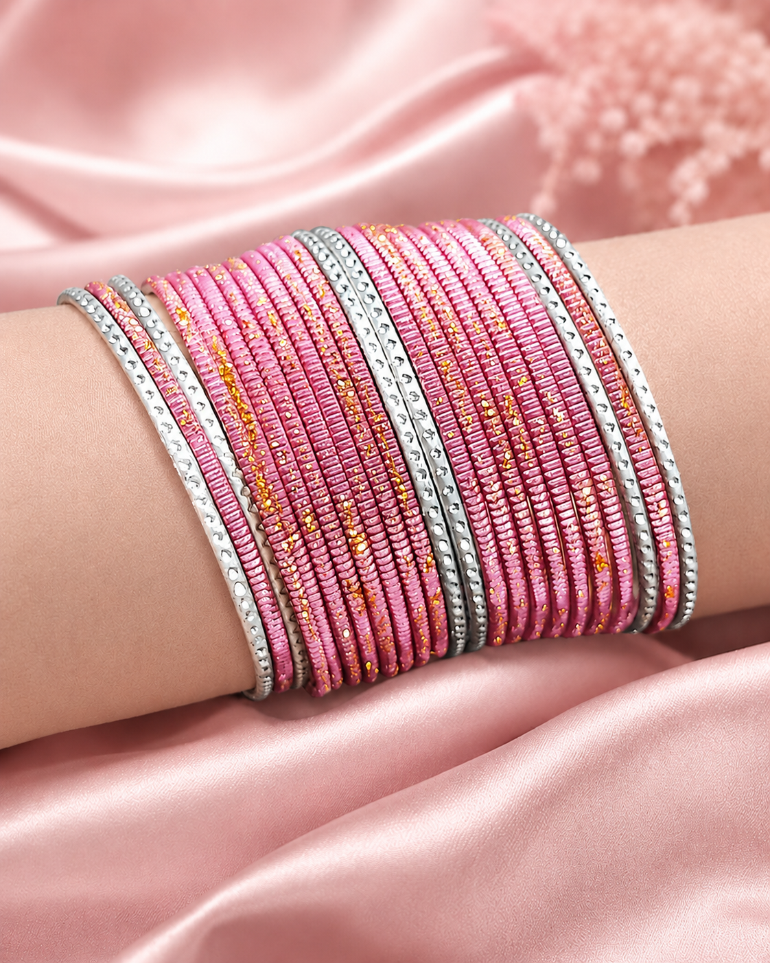 Glittering Harmony Bangles