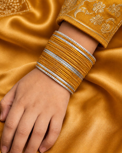 Glittering Harmony Bangles