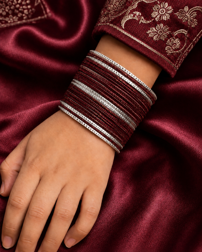 Glittering Harmony Bangles