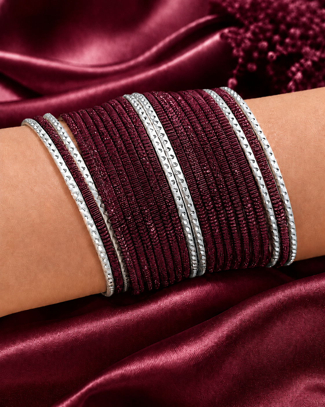 Glittering Harmony Bangles