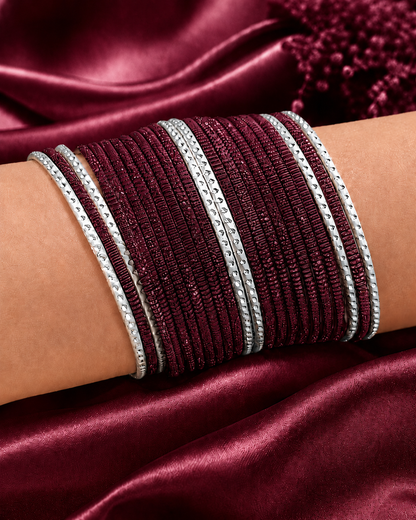 Glittering Harmony Bangles