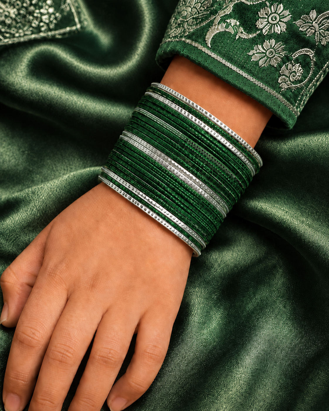 Glittering Harmony Bangles