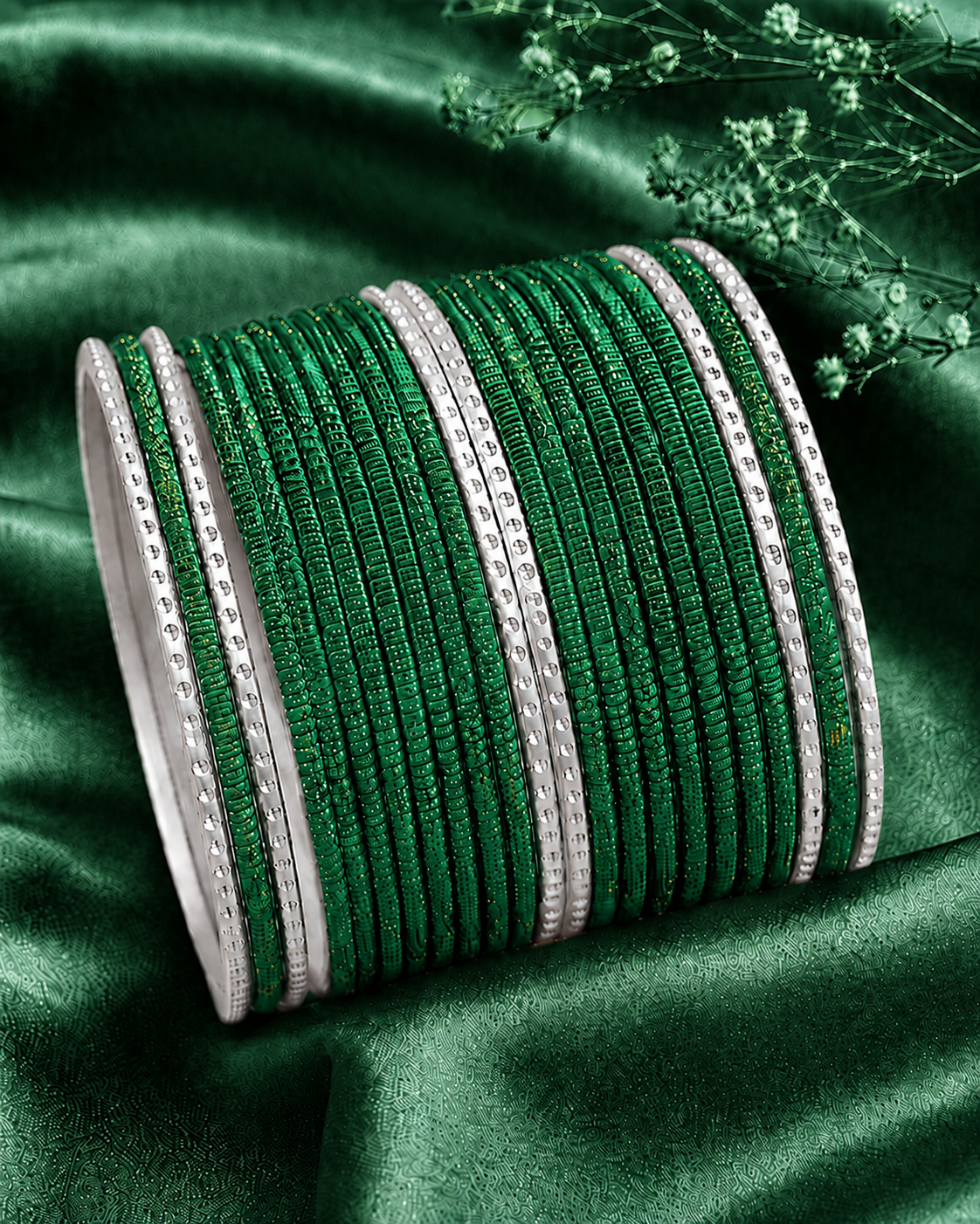 Glittering Harmony Bangles