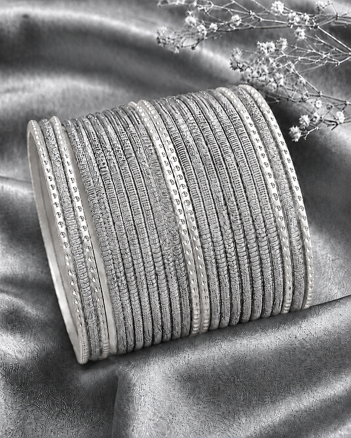 Glittering Harmony Bangles