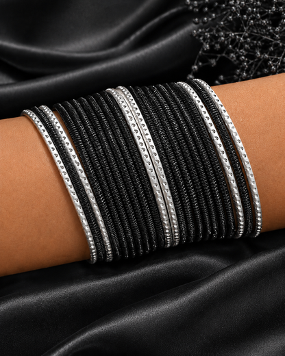 Glittering Harmony Bangles