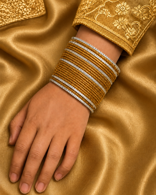 Glittering Harmony Bangles
