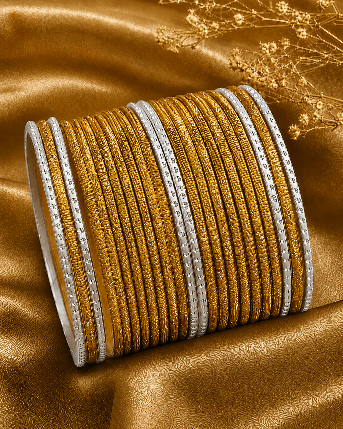 Glittering Harmony Bangles