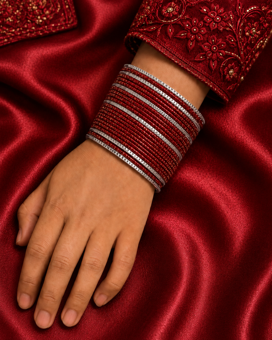 Glittering Harmony Bangles