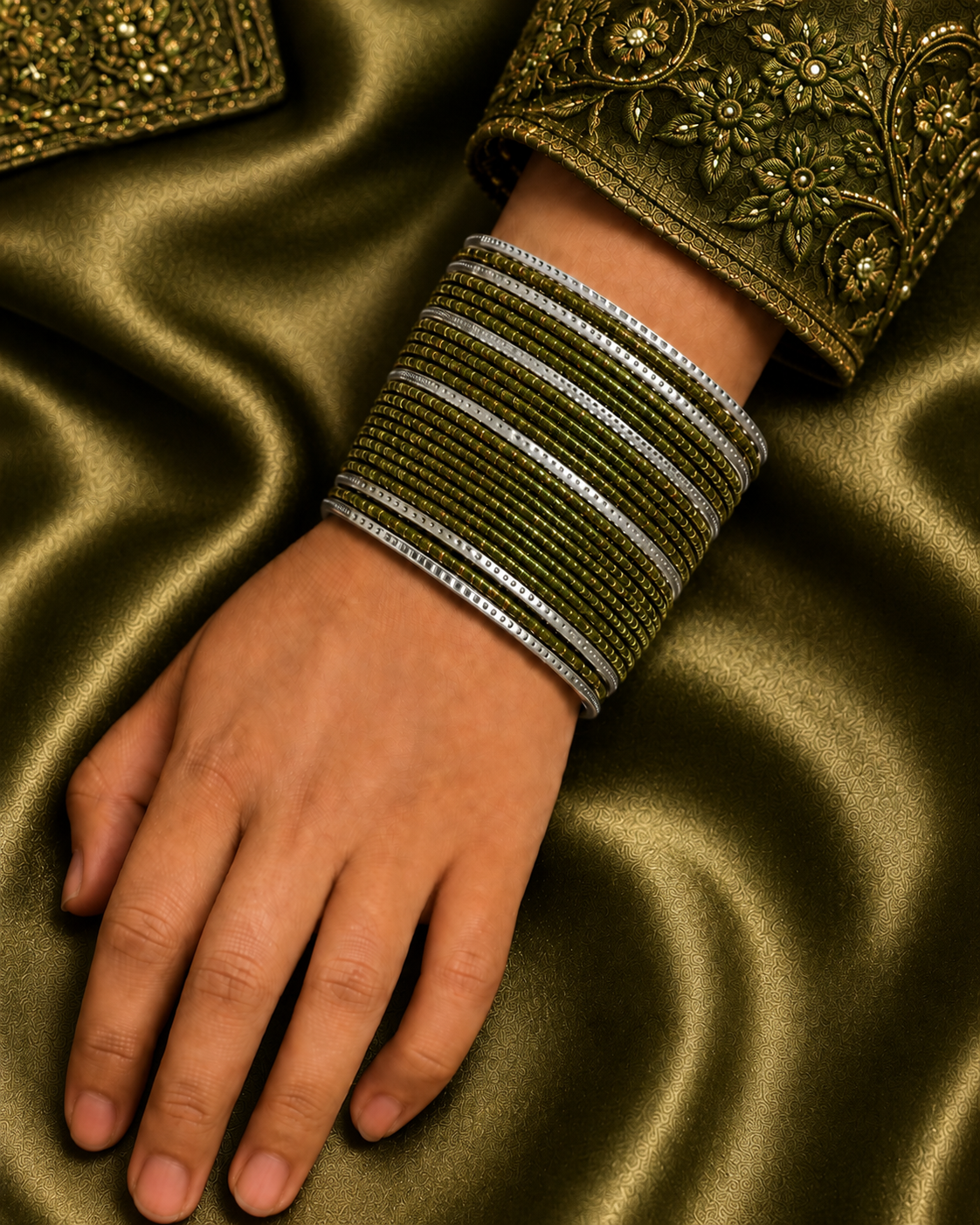 Glittering Harmony Bangles