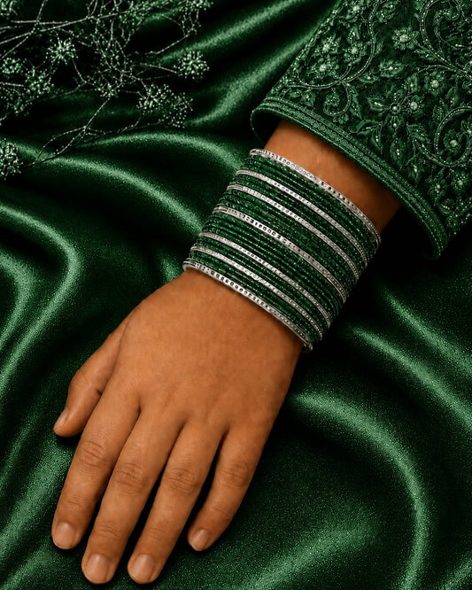 Luxe Glitter Stack Bangles