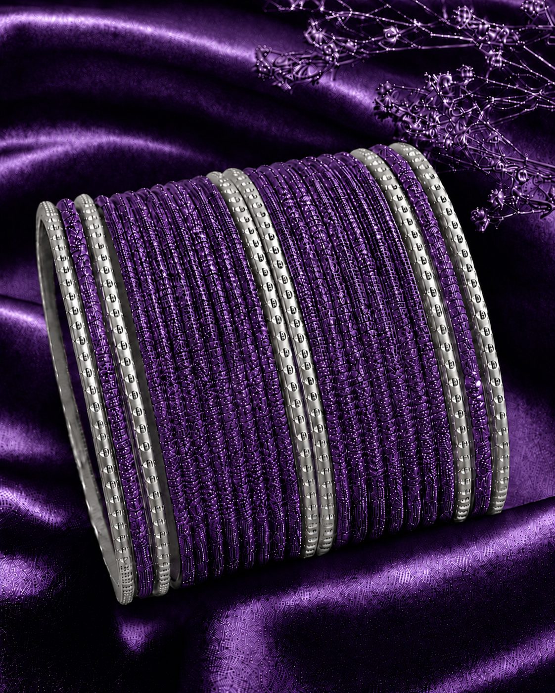Luxe Glitter Stack Bangles