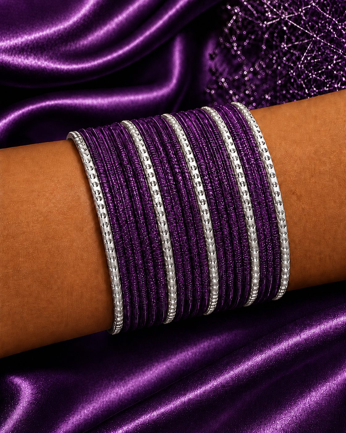 Luxe Glitter Stack Bangles
