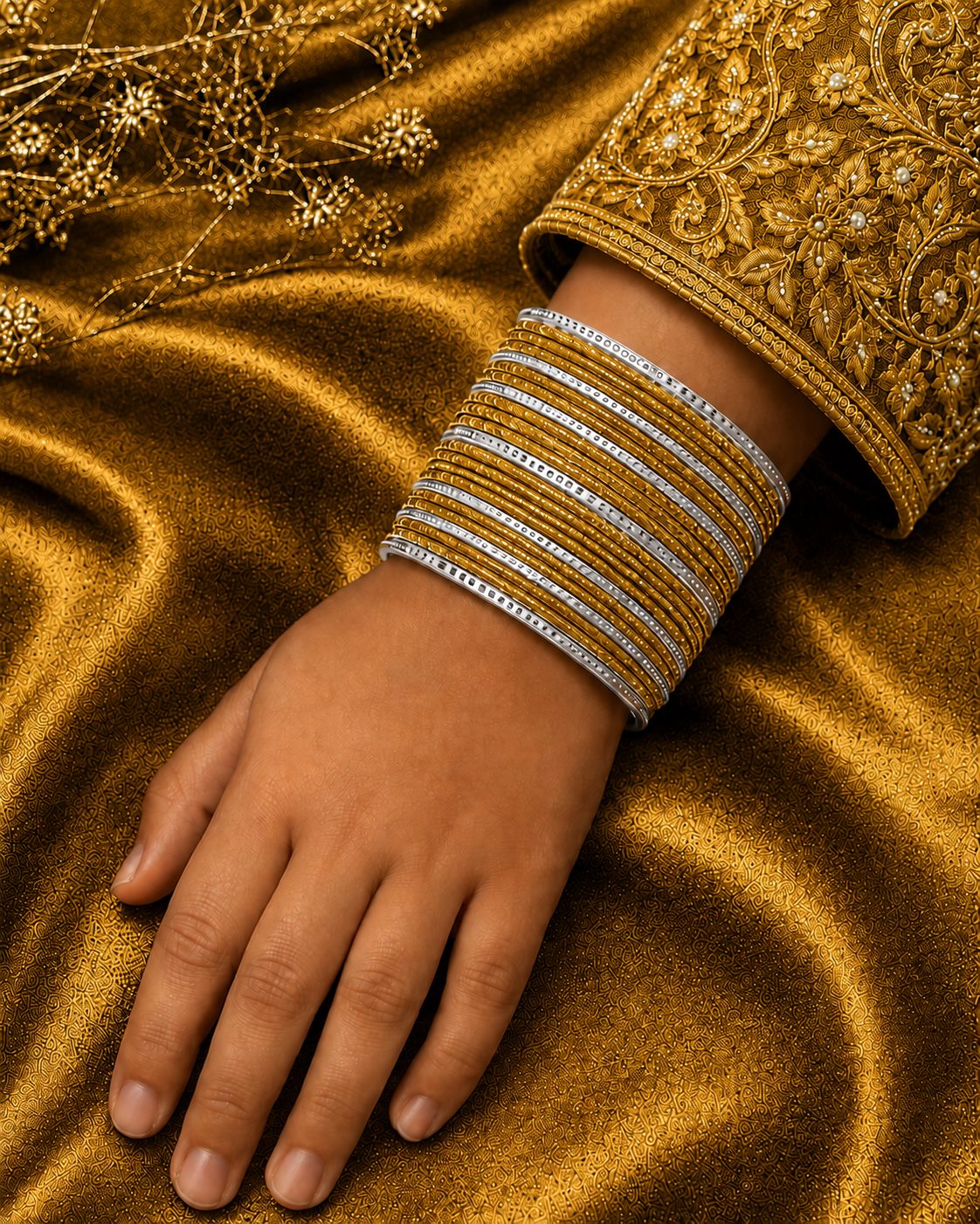 Luxe Glitter Stack Bangles