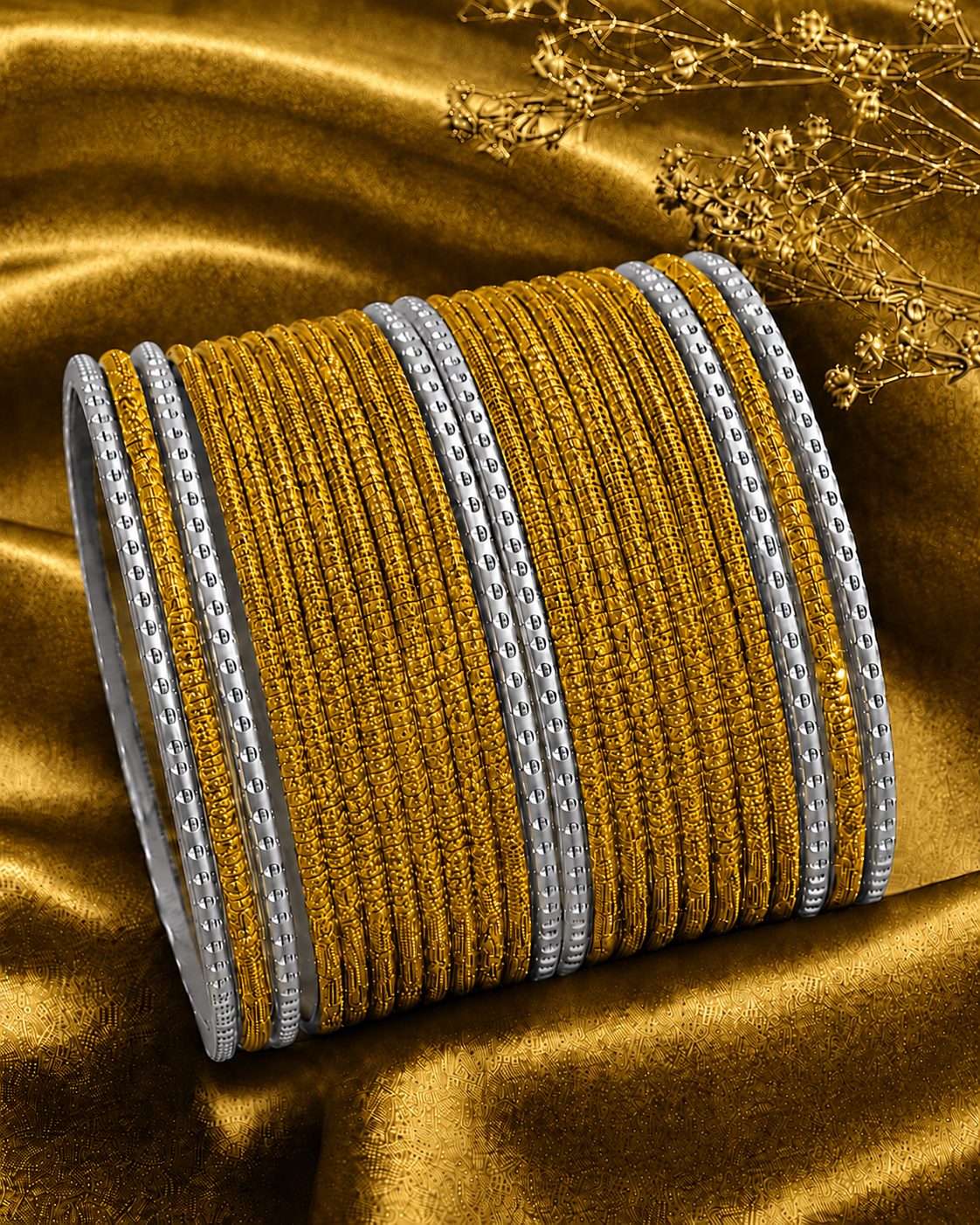 Luxe Glitter Stack Bangles