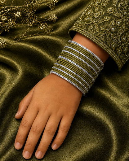 Luxe Glitter Stack Bangles