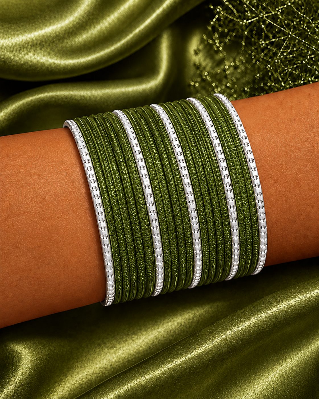 Luxe Glitter Stack Bangles