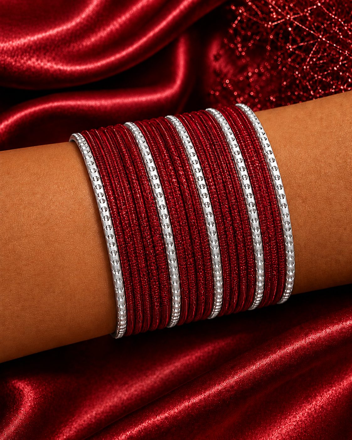 Luxe Glitter Stack Bangles