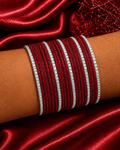 Luxe Glitter Stack Bangles