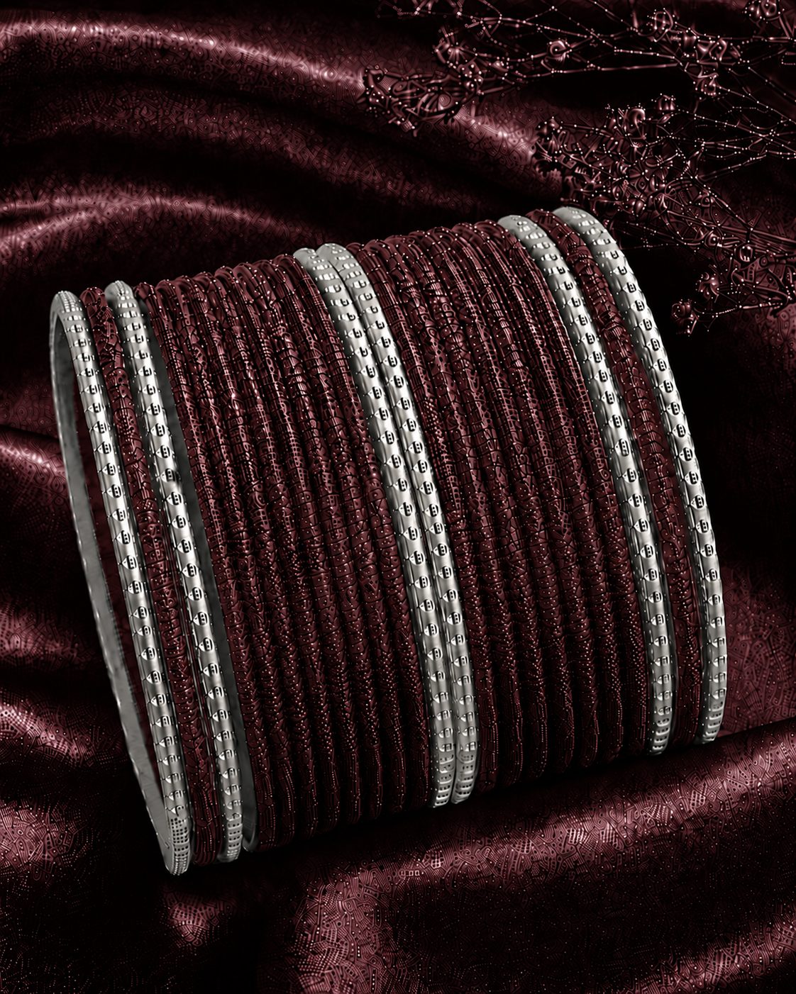 Luxe Glitter Stack Bangles