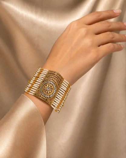 Regal Cascade Beaded Bracelet