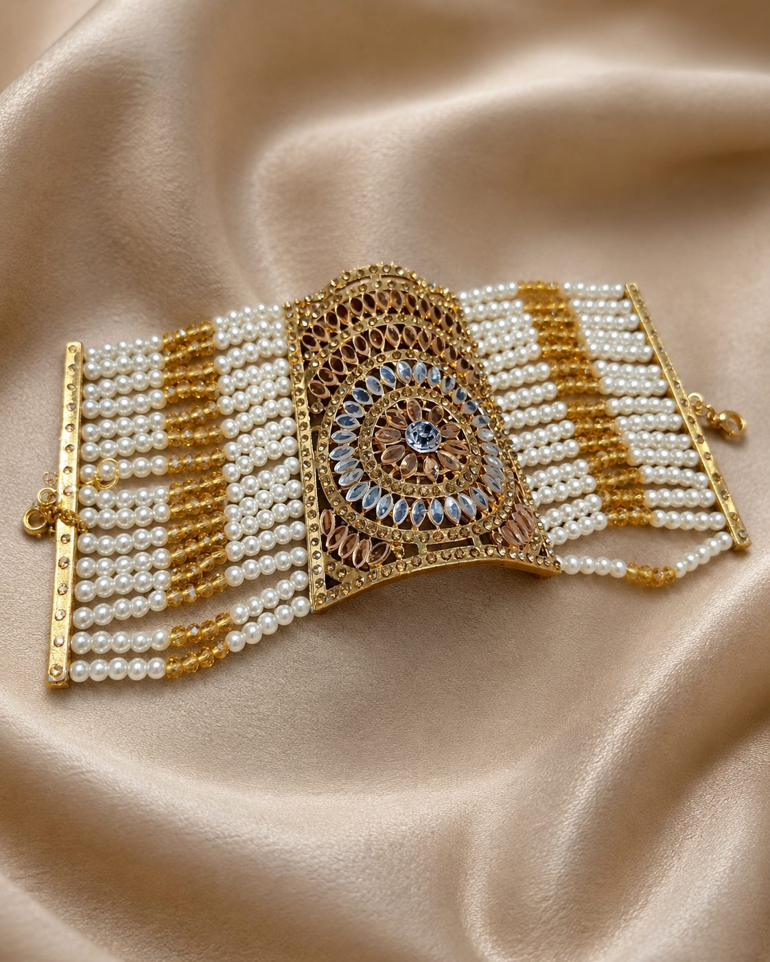 Regal Cascade Beaded Bracelet