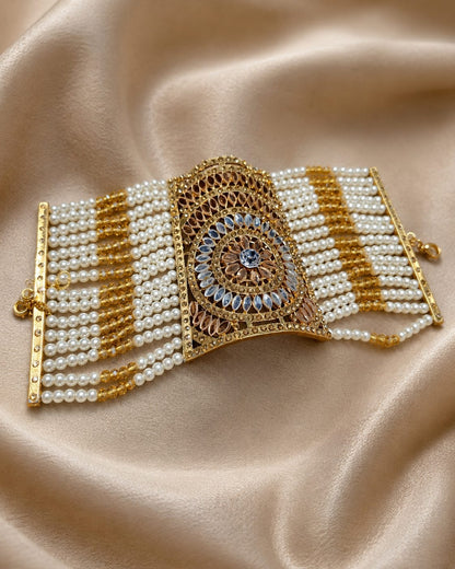 Regal Cascade Beaded Bracelet