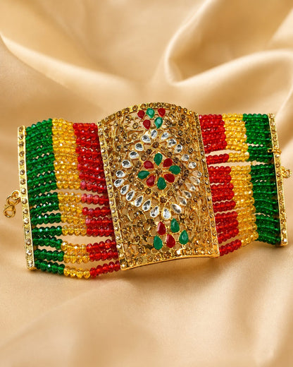Regal Cascade Beaded Bracelet