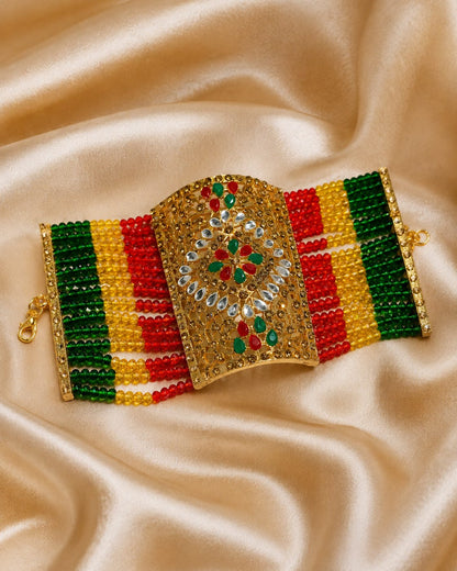 Regal Cascade Beaded Bracelet
