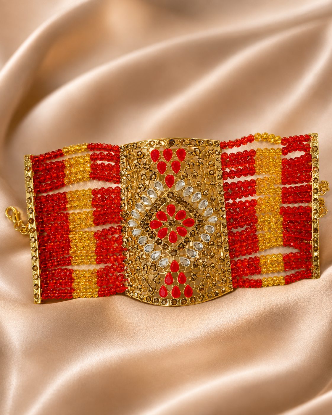 Regal Cascade Beaded Bracelet