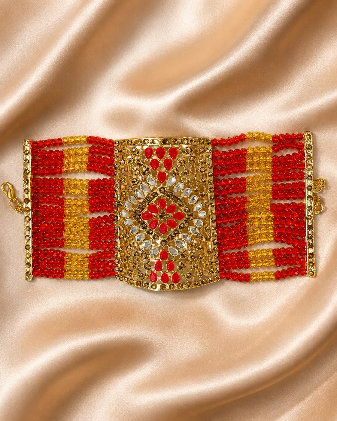 Regal Cascade Beaded Bracelet