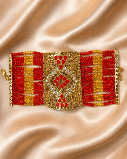 Regal Cascade Beaded Bracelet