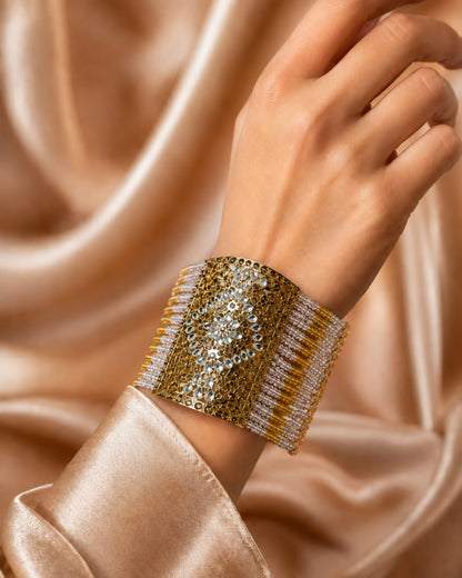 Regal Cascade Beaded Bracelet