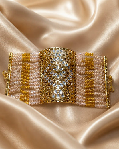 Regal Cascade Beaded Bracelet