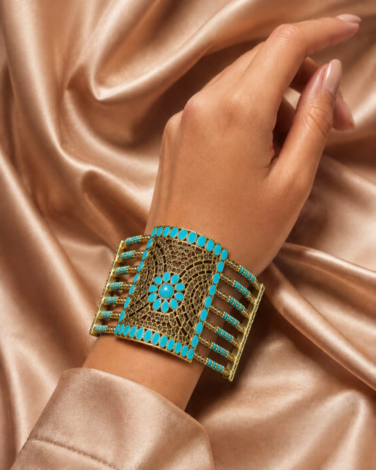 Regal Cascade Beaded Bracelet