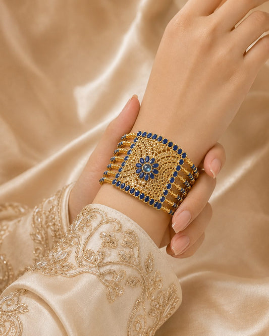 Regal Cascade Beaded Bracelet