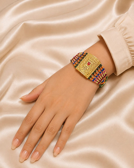 Regal  Beaded Bracelet