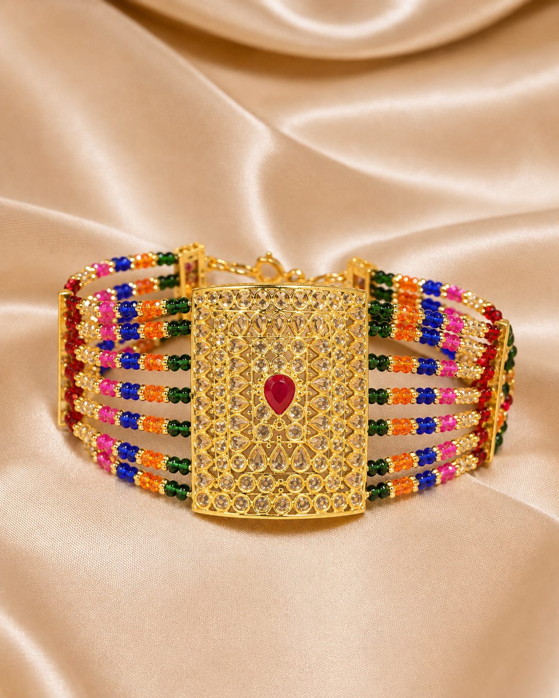 Regal  Beaded Bracelet