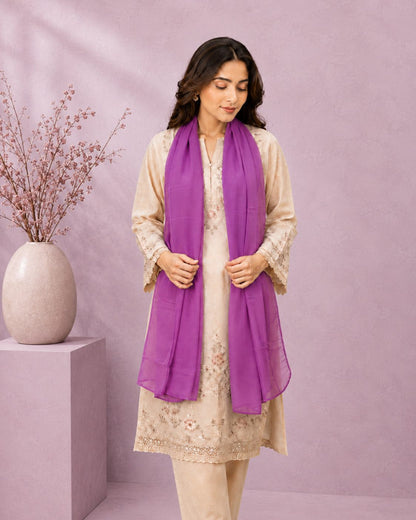 Graceful Chiffon 1-Piece Scarf