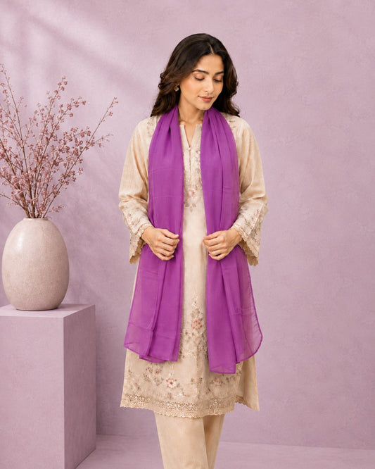 Graceful Chiffon 1-Piece Scarf