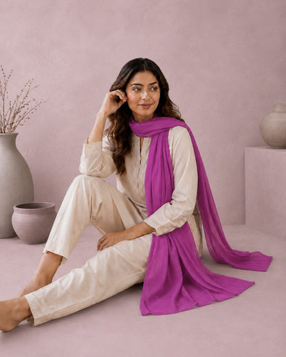 Graceful Chiffon 1-Piece Scarf